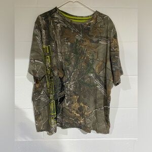 Real tree Camo mens tee xxlarge